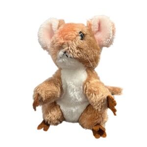 Vintage 1981 Dakin Mouse Plush Tan Retro Collectible Issi‎ by Priscilla Hillman